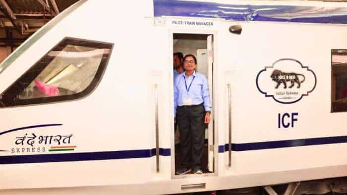 Vande Bharat Express Train first operate by lady loco pilot Surekha Yadav on Solapur Mumbai Vande Bharat Express latest update