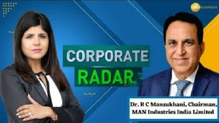 Corporate Radar: ज़ी बिज़नेस के साथ खास बातचीत में Man Industries के चेयरमैन, आर सी मनसुखानी