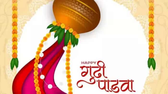 Happy Gudi Padwa Hindu New Year wishes messages sms quotes status in hindi hindu nav varsh vikram samvat 2080 start from chaitra navratri 