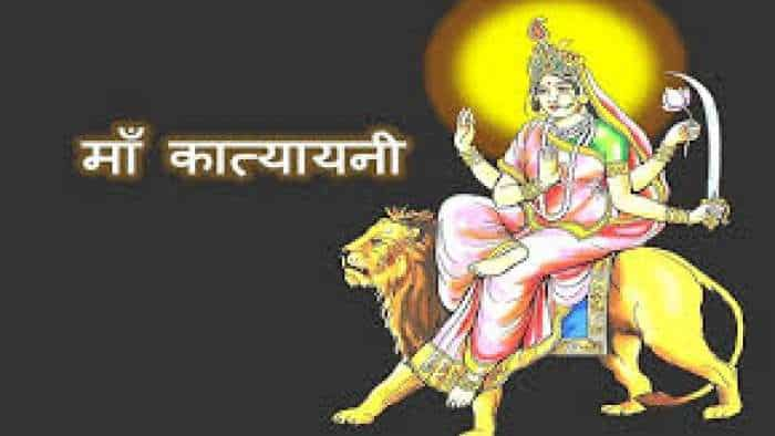 Chaitra Navratri 6th Day 2023 maa katyayni aarti puja vidhi bhog mantra pujan shubh muhurat puja vidhi mantra favourite colour and bhog in hindi