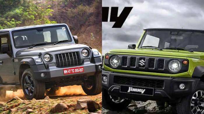 mahindra thar vs maruti jimny which car is better what are the specifications looks design and price