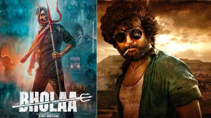 Bhola Vs Dasara Advance Booking Report South Film has a edge from Ajay Devgn tabu starrer film