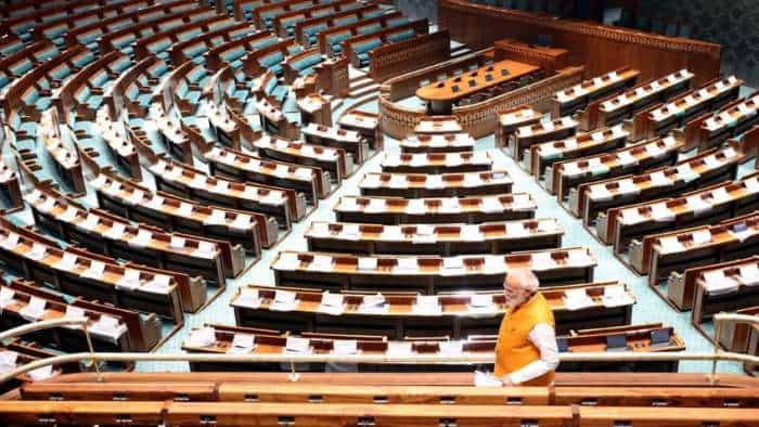 PM Narendra Modi makes surprise visit new Parliament building inspects various works 