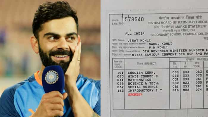 Virat kohli shared 10th class marksheet before ipl 16 on social media platform koo with amazing caption got the lowest number in maths