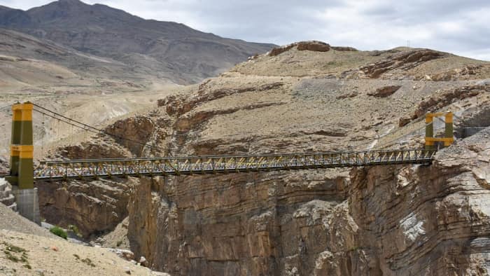 highest road bridge in Asia chicham bridge in lahaul-spiti india interesting facts best place to visit for adventure lovers