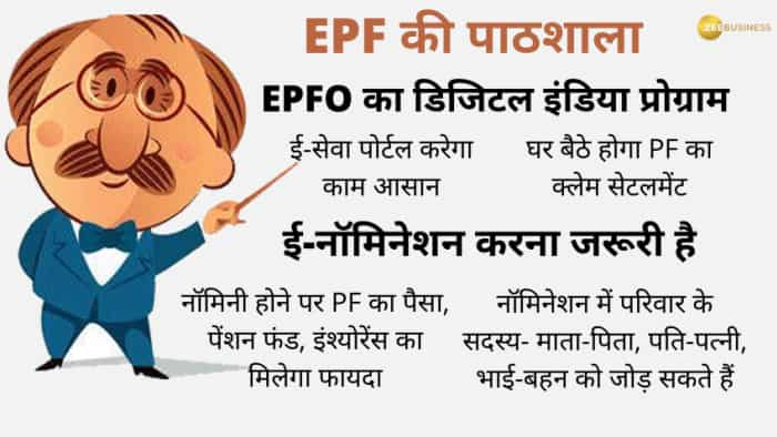 E-nomination facility for EPF Subscribers How to add nominee online process to change nomination in provident fund account