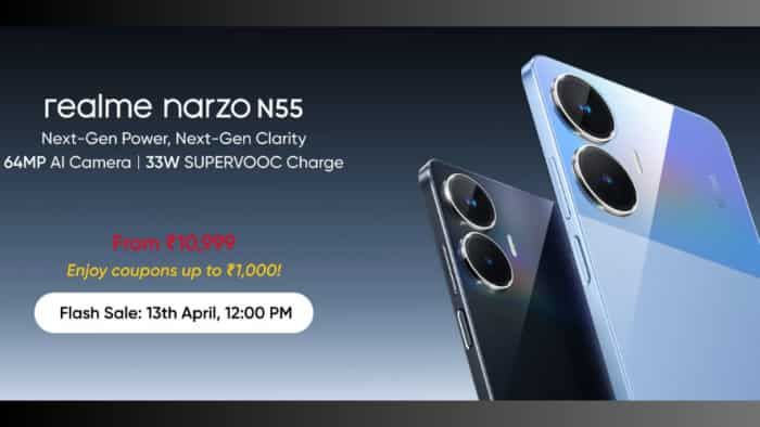 Realme Narzo N55 Smartphone launched in India with 1000rs off, buy it from amazon check price, features and specifications