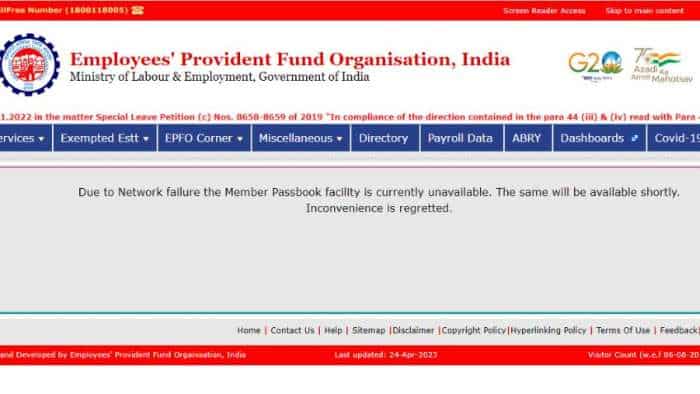 EPFO e passbook service down subscribers can use these facilities to check PF Balance passbook