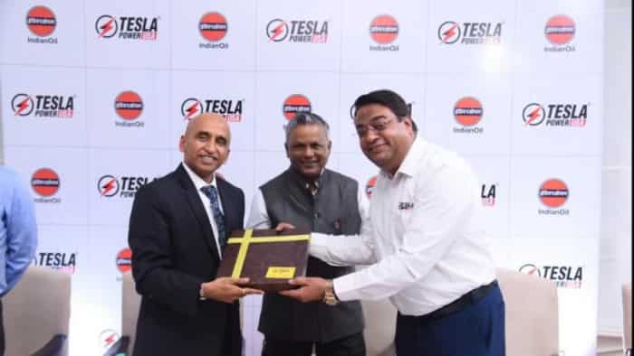 Tesla Power USA inks pact with Indian Oil Corp to sell batteries at petrol pump