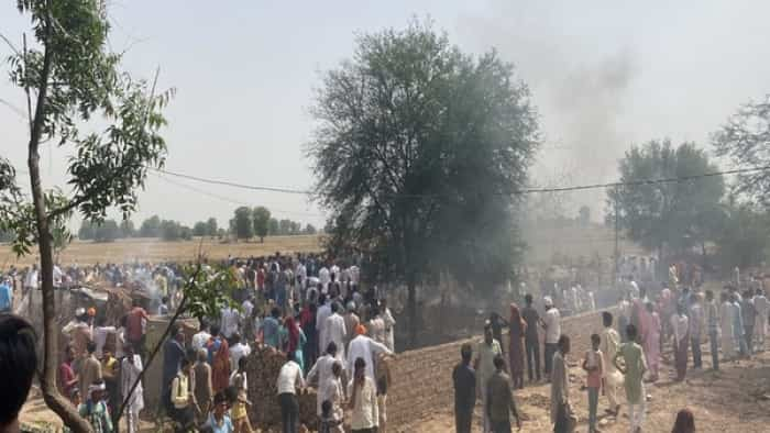 IAF MiG-21 crashes in Rajasthan indian air force mig 21 fighter aircraft crashed near hanumangarh three people died