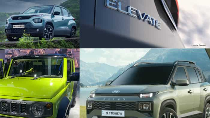 upcoming suvs Honda Elevate, Hyunida Exter Maruti Jimny mahindra thar 5 door tata punch cng know more details here