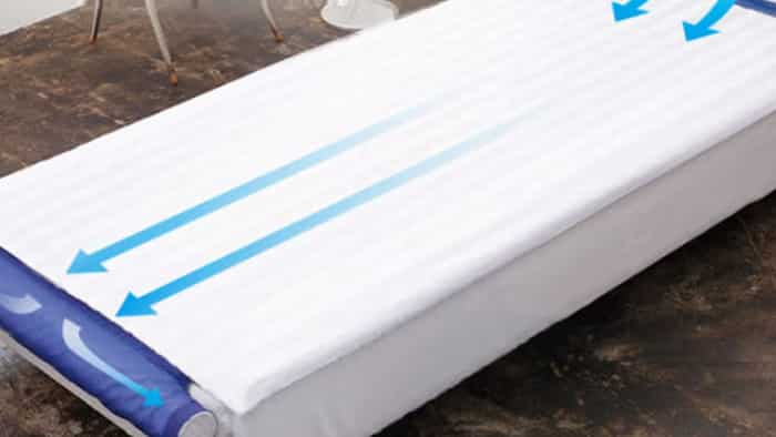 In Summer season you can use ac cooling bedsheet gel mattress to stay cool under 2000rs buy it online