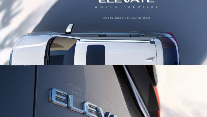 Honda elevate suv revaled partially to be launch on june 6 here you knw design and upcoming features