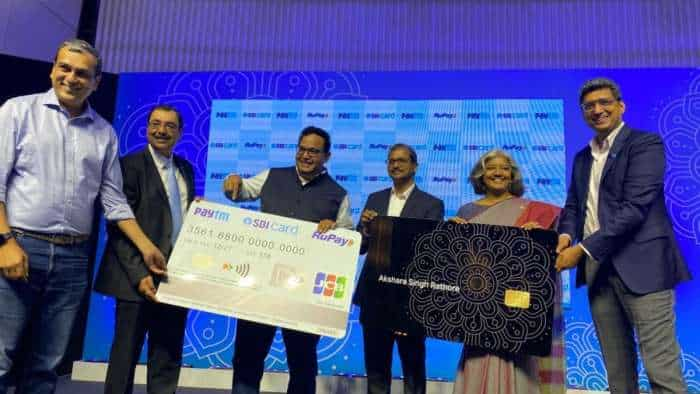 Rupay SBI paytm Credit Card launched as NPCI paytm SBI Card come together for credit card with UPI advantage