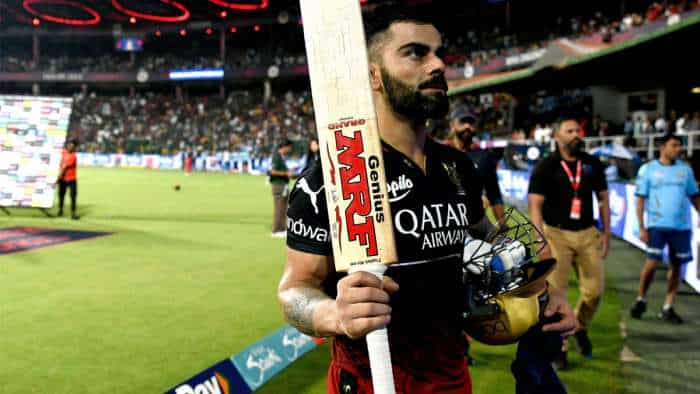 IPL 2023 Royal Challengers Bangalore Vs Gujrat Titans match highlights GT vs RCB match 70 M Chinnaswamy stadium Bengaluru scorecard points table match report