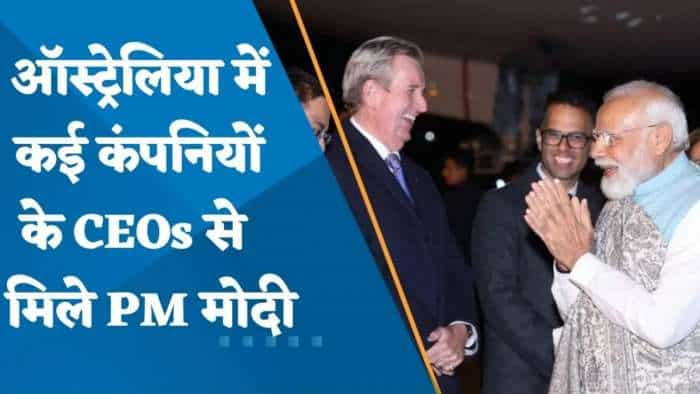 ऑस्ट्रेलिया में विभिन्न कंपनियों के CEOs से मिले PM मोदी