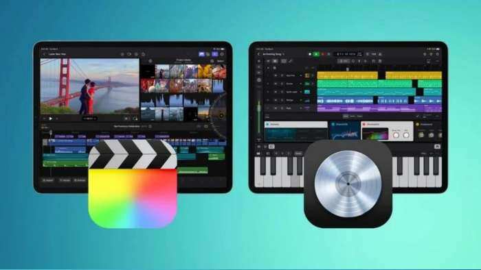 Apple Final Cut Pro, Logic Pro Arrives on iPad check price in India features and comatability editing App