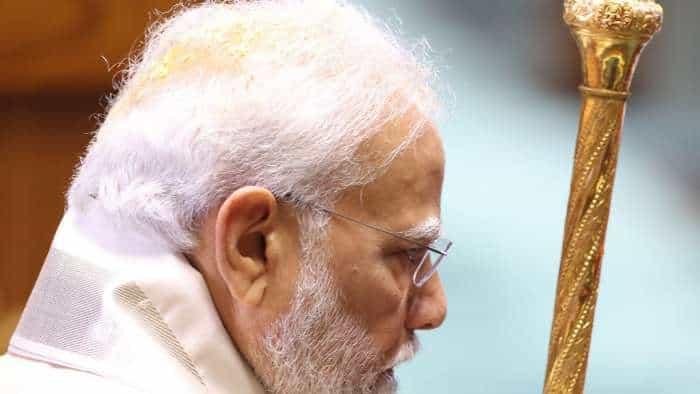 Sengol History PM Narendra Modi carries the historic Sengol post the puja ceremony know history and significance of sengol