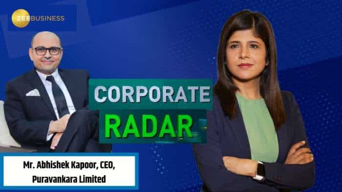 Corporate Radar: ज़ी बिज़नेस के साथ खास बातचीत में Puravankara के CEO, अभिषेक कपूर