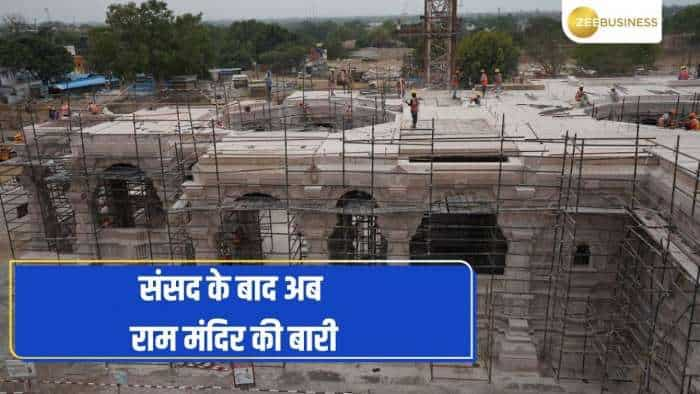 Ram Mandir Progress: मंदिर का ग्राउंड फ्लोर 80% बनकर तैयार, 30 दिसंबर तक पूरा होगा पहला चरण