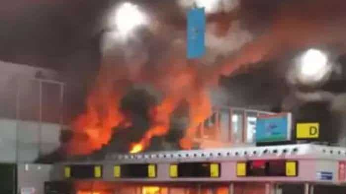 Fire breaks out inside Netaji Subhash Chandra Bose International Kolkata Airport  