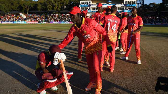 World Cup Qualifier 2023 Zimbabwe Beats West Indies By 35 Runs registered third win