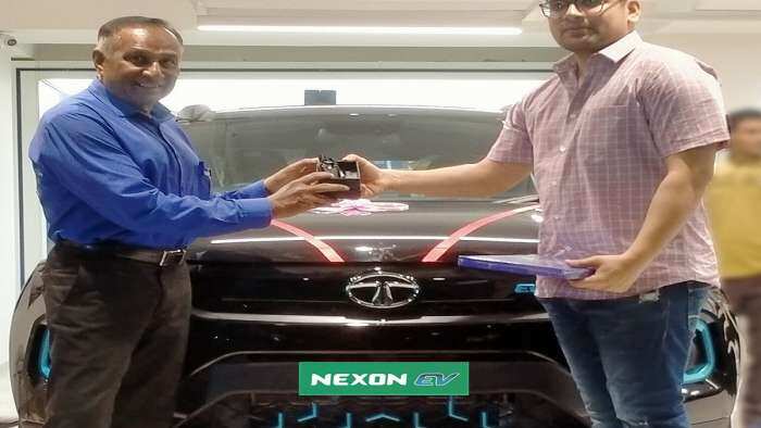 Tata motors India bestselling EV Tata Nexon EV celebrates 50000 Sales milestone