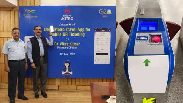 delhi metro launches DMRC Travel app for metro travellers to buy Hassle free mobile QR tickets check how to use