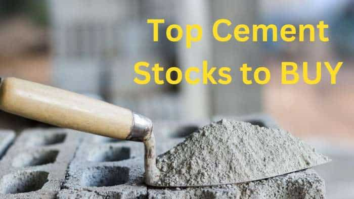 Top 5 Cement Stocks to BUY sharekhan choose UltraTech Dalmia Bharat Ramco Cements Grasim and JK Lakshmi Cement know targets