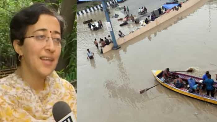 Delhi Floods yamuna water level decreasing water logging drainage hathnikund barrage delhi government
