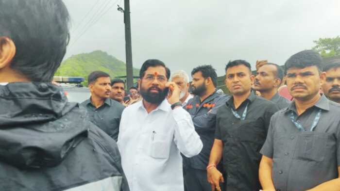 Landslide in Maharashtra Village in Raigarh CM eknath shinde cmo announcement of 5 lakh to the families of deceased and bear the cost of treatment of injured