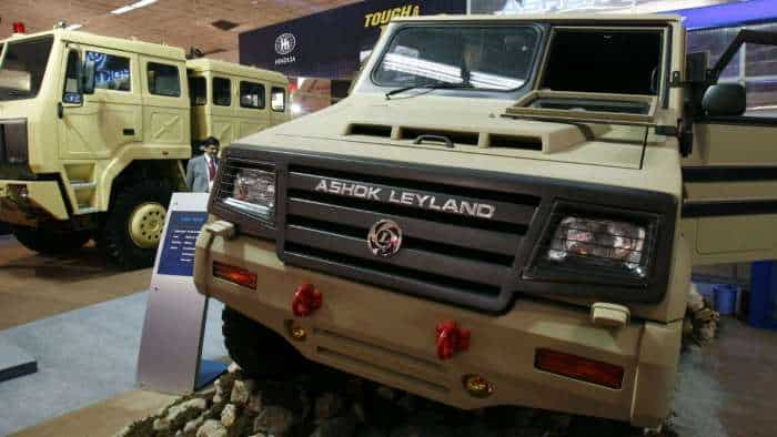 Ashok Leyland Q1 Results jumps to 576 crore rupees revenue also up share price 52 week high check details