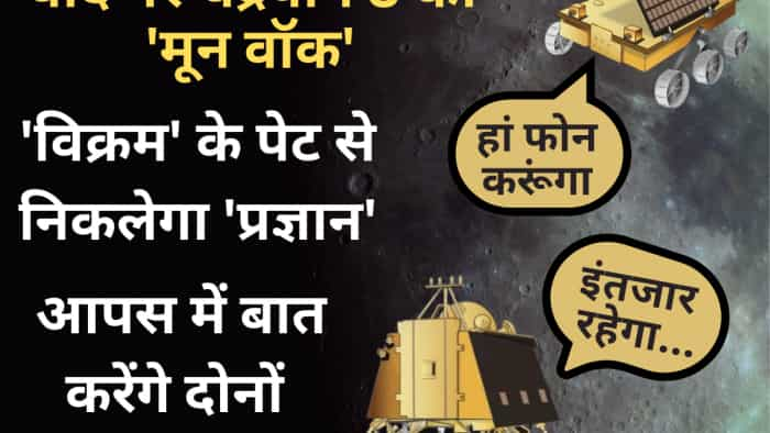 Chandrayaan 3 Landing moon mission What will lander vikram and rover pragyan do after soft land live location ISRO schedule on time India news