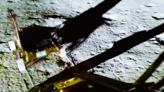 how Chandrayaan-3 Rover ramped down from the Lander to the Lunar surface isro shared latest video of Chandrayaan