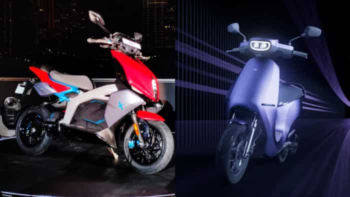 TVS X vs ola s1 pro comparison price specification features mileage top speed top range