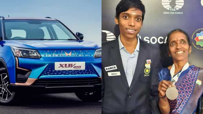 anand mahindra would gift XUV400 ev to Praggnanandhaa parents after chess match check price mileage specs and features