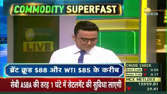 Commodity Superfast: शेयर बाजार में चांदी की चमक फीकी, ₹73400 नीचे लुढ़की | MCX