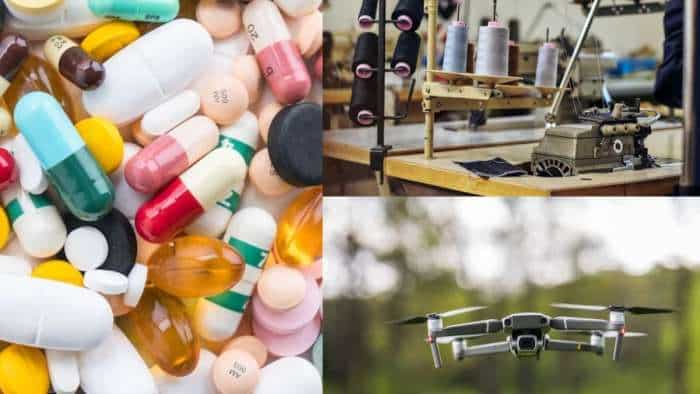 Government may soon tweak PLI schemes for pharma textiles drones