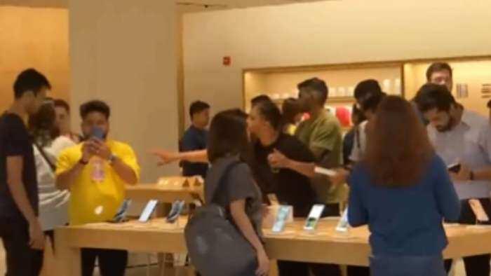 iPhone 15 series goes on sale today customers cue in line for hours at apple stores in india check prices and specifications