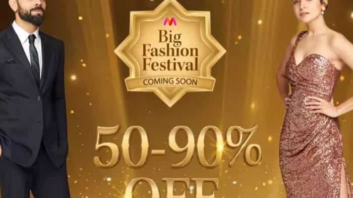 Myntra big fashion festival 2023 will start from 7 october big discount will be offered to 23 lakh products and many more 