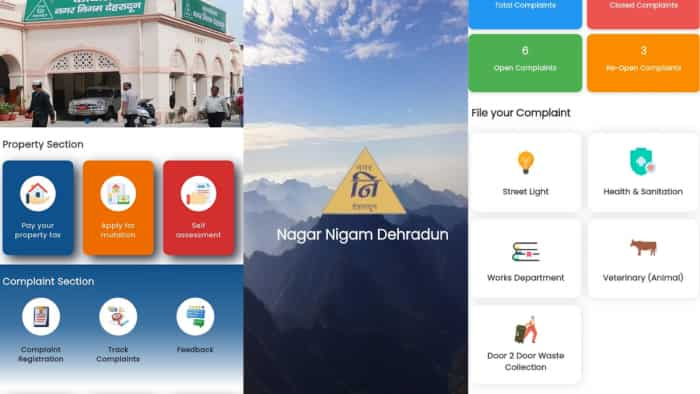 Uttarakhand news pushkar dhami launches nagar nigam app for every documentation Nagar Nigam Dehradun play store