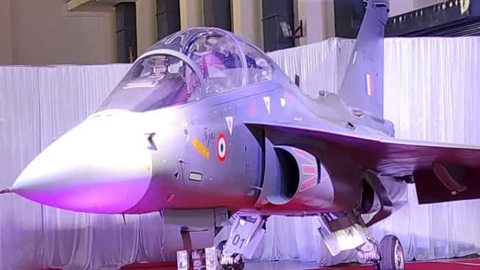 HAL hands over first LCA Tejas twin seater light combat aircraft to Indian Air Force