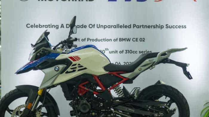 TVS Motor Company BMW Motorrad Production of the BMW CE02 begins Roll-out of 150000th unit of 310cc series