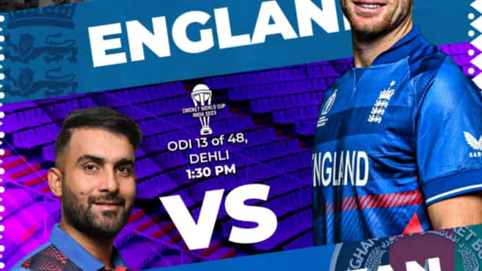 England vs Afghanistan live streaming icc cricket world cup 2023 Match 13th when and how to watch ENGLAND vs AFGHANISTAN live free on web tv mobile apps online