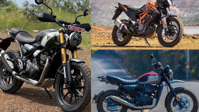 triumph scrambler 400x price announced rivals with harley davidson x440 ktm 390 adventure yezdi scrambler check details 