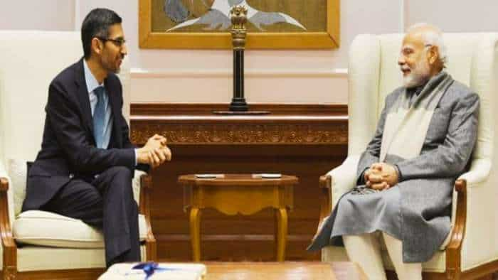 Google CEO Sundar Pichai thanks PM Modi for terrific meeting on Google commitment to India