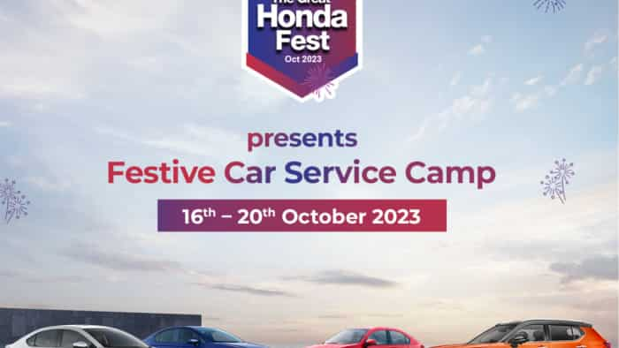 Honda cars festive season offer free car wash tyre battery health check paint treatment Value Added Services