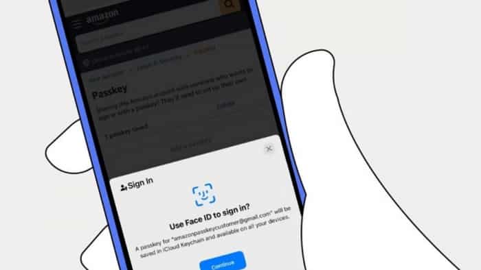 Amazon rolled out passkey feature like google apple check how it works