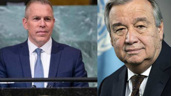 Why was Israel angry with the statement of UN Chief Antonio Guterres what did he say