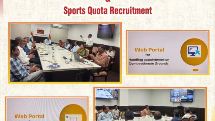 launch of online portal for compassionate appointment and sports quota recruitment